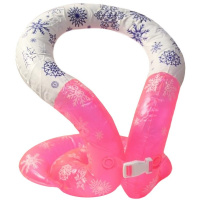 Надувной жилет для плавания 40х35см розовый 122