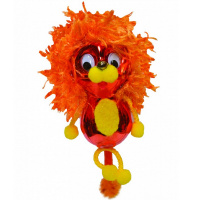 Ёлочное украшение "Львенок" h-13см в пластиковой упаковке КУ-80