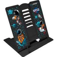 Подставка для книг металлическая "Astronaut" 20х19см синяя, в пакете 8063312