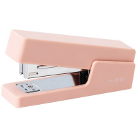 Степлер №24/6,26/6 20л "Nusign" глубина 45мм пластик персиковый NS084-RD