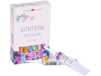 Набор контуров по ткани цветные  4*18мл 5441379