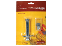 Экструдер 10см с насадками 19шт. металл DK11028