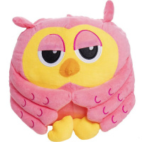 Совенок 27х30см с пледом 3 цвета XM24915