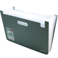 Папка-картотека 13 отделений А4 "Linfini" полипропилен, мятная EF604