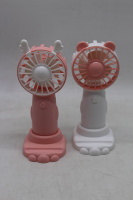 Игрушка-вентилятор 15,5см настольный, с подставкой 3 режима, пластик, 3 цвета 11080-24