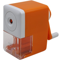 Точилка механическая 1 отв. 100х53х85мм пластик, оранжевая E0616