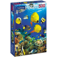 Пазлы 500 эл. "Premium. Аквариум" 33х48см, фольгирование 500ПЗ2ф_12573/061948