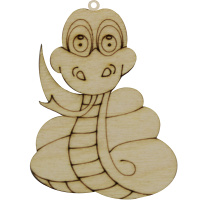 Подвеска "Змея" 9см фанера 3мм 170016