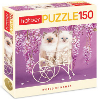 Пазлы 150 эл. "Два котенка" 33х22см 150ПЗ4_08326/037215