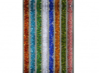 Мишура "Флоренция" серебро/светло-розовая 0508