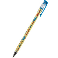 Ручка шариковая "HappyWrite. Машинки" 0.5мм синяя 20-0215/01