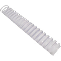 Пружины 45мм (440л) белые, пластиковые 50шт/уп. 2164