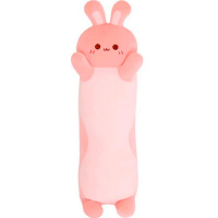 Игрушка-подушка "Зайчик" 65см розовый FM5788