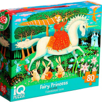 Пазлы 80 эл. "IQ пазл с отличиями.Сказочная принцесса" 978-5-8112-7261-7