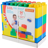 Конструктор строительный "XXL" 24 элемента, с соединителем (24 элемента) 68019