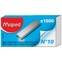 Скобы №10 1000шт. оцинкованные, в картонной коробке 324105