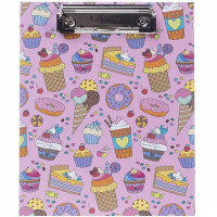 Планшет с зажимом А5 "Sweets" матовая ламинация Пп5л_075759/075759