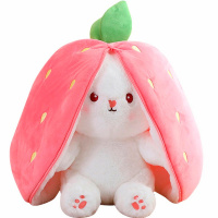 Кролик в клубнике 25см FM6468