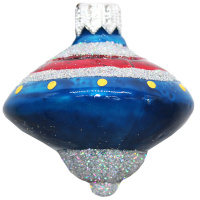 Ёлочное украшение "Юла" h-6см в подарочной упаковке ФУ4-2203