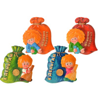 Магнит Домовенок 7см 4 вида Y2756-15