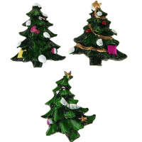 Магнит "Ель" 7см керамика 4 вида Y1302-14/3304P2