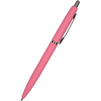 Ручка шариковая "San Remo" 1,0мм синяя, автомат, коралловый корпус, металл 20-0249/07