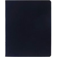 Тетрадь А5 96л клетка "SoloMatte. Черный бархат" на скобе, ламинация Soft-touch 092746