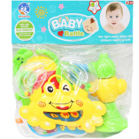 Набор погремушек 22х20см 4шт/уп., пластик Y9685-19