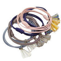 Резинка для волос с камнями 2шт 6 цветов Y7845-20