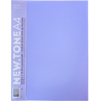 Папка 20 вкладышей "NEWtone. Pastel Лаванда" А4 20AV4_05019/061973
