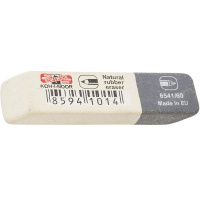 Ластик "Sunpearl 56" прямоугольный, 52х14х8мм, бело-серый 6541/60