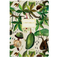 Тетрадь А5 40л клетка "Баобаб" прошитый блок матовая ламинация 7-40-108