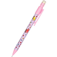 Карандаш механический 0,7мм "HappyGraphix.Ежики" с ластиком, пластик 21-0042/08