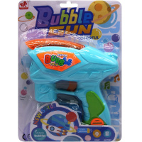 Мыльные пузыри - пистолет электрический, 1 отверстие 16х16см ассорти (свет) Y11193-24