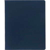 Тетрадь А5 96л клетка "SoloMatte. Сапфир" на скобе, ламинация Soft-touch 092748