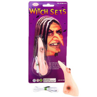 Нос Бабы Яги 11,5см, пвх Y1671-14/Y624-13