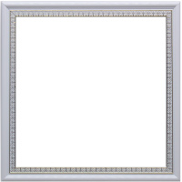 Рамка для фото 30х30см пластик, белая 21мм