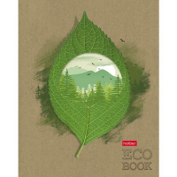 Тетрадь А5 96л клетка "Времена года" на скобе крафт 5 дизайнов 96Т5В1/066338