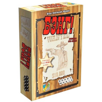 Игра настольная "Бэнг! 3-е русское издание" 24х15см (103 карточки, 7 планшетов, патроны, памятки)