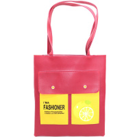 Сумка "I'm Fashioner" 36х30см 1 отделение, 2 кармана, PU, красная 2039326