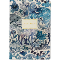 Тетрадь А5 40л клетка "Сказочный мотив" прошитый блок матовая ламинация 7-40-001/140