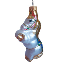 Ёлочное украшение "Лошадь 4" h-10см в подарочной упаковке ФУ-72/4
