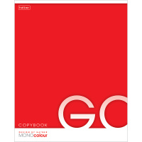 Тетрадь А5 96л клетка "Mono/Colour" на скобе лак 5 дизайнов 96Т5вмB1/013383