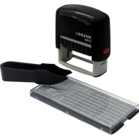 Самонаборный штамп 4 строки 48 х 18мм (2 кассы, пинцет) 4116303