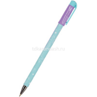 Ручка шариковая "HappyWrite. Зефирные животные. Единорог и радуга" 0,5мм синяя 20-0215/54
