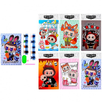 Алмазная мозаика 20х30см "Зубастик" частичная выкладка M-20532