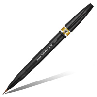 Маркер-кисть "Brush Sign Pen Artist" 0,5-5мм охра SESF30C-YX