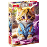 Пазлы 54 эл. "Рыжий котик" 40х28см макси 54ПЗ3_32194/088108