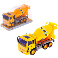 Бетоновоз инерционный, пластик 29х20х10см T213-D1318/351A-3