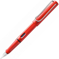 Ручка РП "Lamy Safari 016" EF синяя, корпус красный, пластик 4000178 Ручка РП "Lamy Safari 016" EF синяя, корпус красный, пластик 4000178